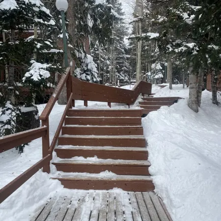 Moose Manor-Giant Steps Lifts and Lodge is directly across from this Condo.