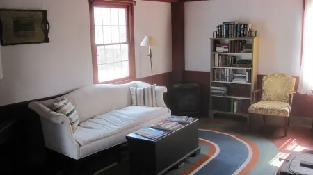 Stay in an authentic 1823 post-and-beam framed Federal style rural farmhouse.