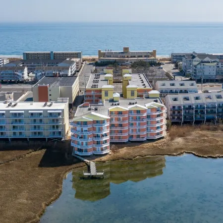 Perfectly located OCMD family vacation rental 2BR, 2BA, Pool/ Hot tub.