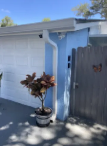 Charming rental unit with separate entrance.