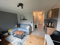 Modern holiday apartment with terrace in Büsum