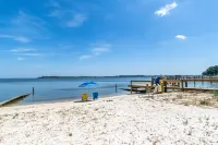 Quaint waterfront home with private beach