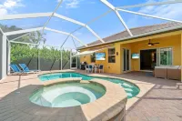 NEW! 4BR Home w/ Outdoor Oasis - Pool & Spa, BBQ. 1 Mile to Vanderbilt Beach