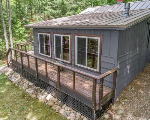 Quiet cottage with stunning peaceful lake views near Elcho and Pelican Lake WI Hotels in Langlade County