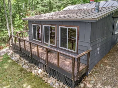 Quiet cottage with stunning peaceful lake views near Elcho and Pelican Lake WI