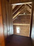 The perfect ADK log cabin getaway on 4 acres and 5 min. to town!