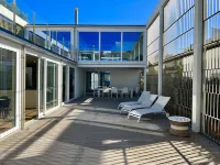 First line sea designer villa with pool - First line sea villa at bay Pollensa