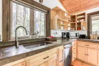 Dog-Friendly Riverfront Gem w/ a Private Hot Tub, Gas Fireplace, & Free WiFi Hotels in Mt Hood Village