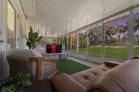 Game Room and Modern Kitchen - Charming Boho Style Retreat