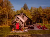 Hot Tub and Game Room Retreat - Charming Country Cabin