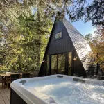 Sundance A-Frame 5 Min Walk to Resort & XL Hot Tub Hotel di Utah County