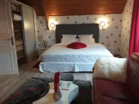 Chambre du jardin fleuri - Chambres d'hôtes