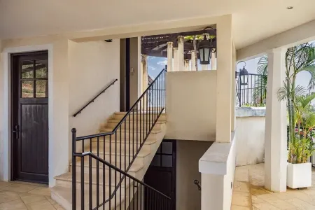 Beautiful Mediterranean-Style Penthouse with an Ocean View Balcony