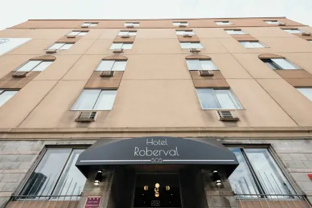 Hotel le Roberval Отели рядом с достопримечательностью «Парк Жан-Драпо»