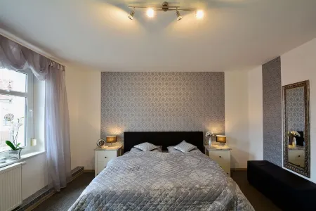 New Feriewohnung in the heart of the valley with stunning view to Roßtrappe,