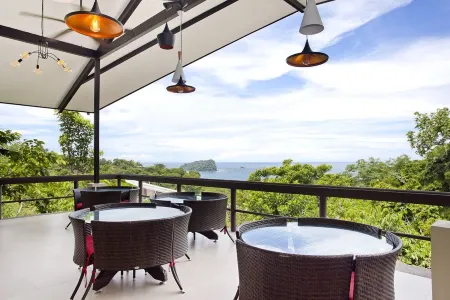 Large Ocean Views with Outdoor Living/Kitchen area, Huge pool w/Slide