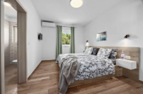 New villa Maris with private pool just 500m from beach