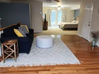 Jay River Front Three Bedroom. 2 miles to Jay Peak Hotels in Jay