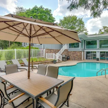 Spacious Rochester Home w/ Heated Pool & Hot Tub!