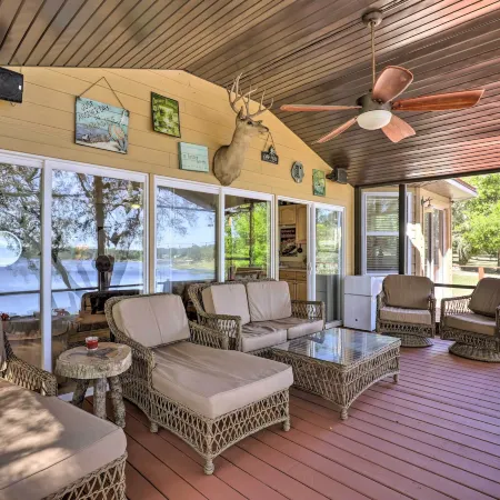 Lakefront Nature Escape! Cabin in Keystone Heights