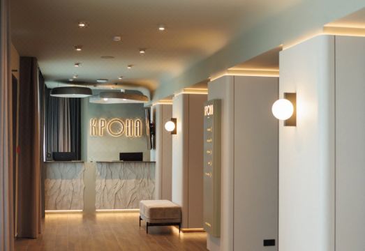 Krona Hotel의 객실 내부