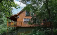 Seclusion Mt. View 3 King Screened Deck Hot Tub Pool Table Pigeon Forge