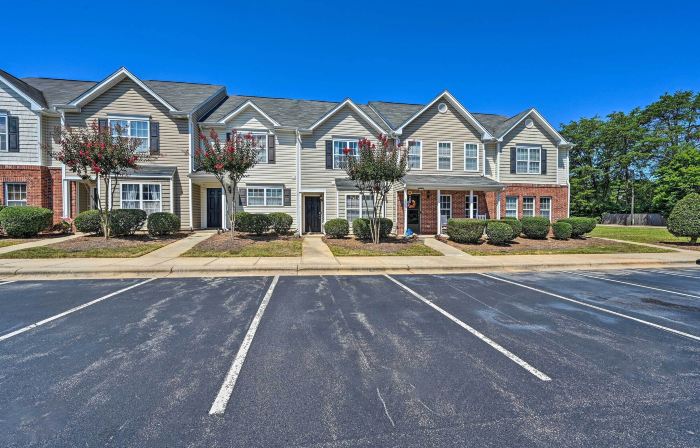 Cozy Greensboro Townhome ~ 7 Mi to Unc Campus