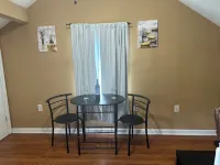 Cozy loft above ink shop