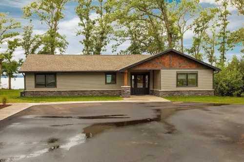 Gull Lake Cabin + Bunkhouse with Sandy Beach & Pontoon/Jet Ski availability!