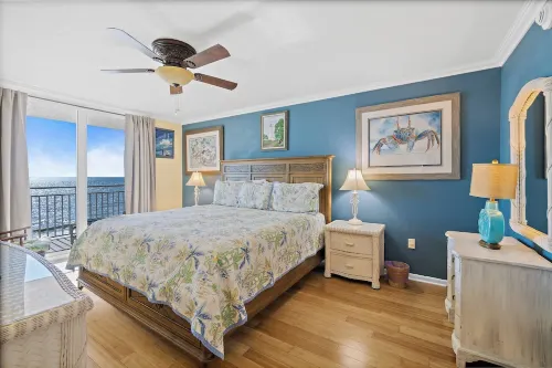 Beachfront Vacation Rental, Beautiful Views from the 5th story balcony.