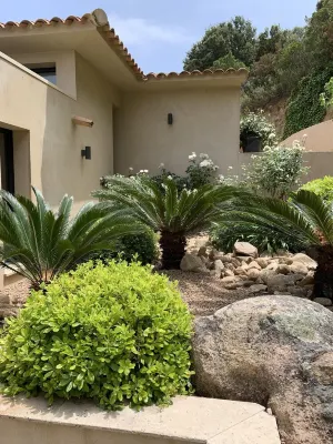 Villa with breathtaking views of Pinarello bay and beach