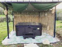 Cottage for 2, with a private spa and heated swiming pool