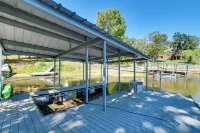 Lakefront Gilbertville Haven w/ Private Boat Dock! - Wifi