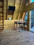 Glamping MORET Alpine Cabin M2 from 2 to 6 people - pet friendly