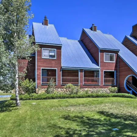 Pagosa Springs Townhome w/ View: Hike + Fish!