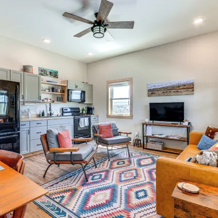 Clark Riverfront Retreat w/ Fire Pit & Views!