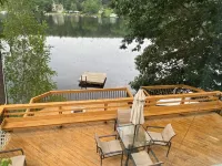 Serene 2-bedroom, 2-bath lakefront retreat on scenic Staffordville Lake