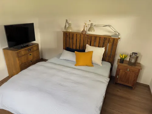 Cozy and comfortable vacation apartment with a view of the garden