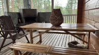 Charming Lapland Villa with Mountain Views and Private Sauna