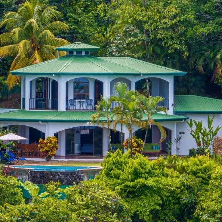 Newly Listed Marvelous Jungle Oasis with Ocean Views