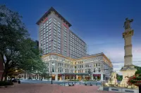 Lancaster Marriott at Penn Square - parking