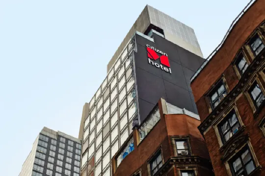 Citizenm New York Times Square Отели рядом с достопримечательностью «Рокфеллеровский центр»