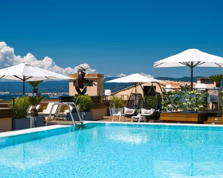 ホテル ドゥ パリ サントロペ サン・トロペのホテル