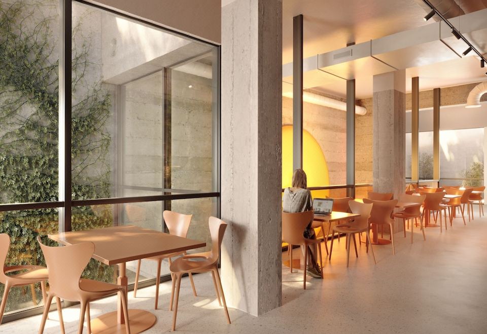 아미스타트 호스텔의 사회적 활동 또는 공용 공간