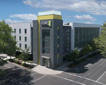 ホーム 2 スイーツ バイ ヒルトン ユージーン ダウンタウン ユニバーシティ エリア ユージンのホテル