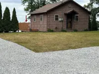Amazing view of Stone Lake from top deck. Thirty five miles from Notre Dame.