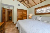 Private heated salt pool at OHasis Getaway and only 200 steps from the Beach!
