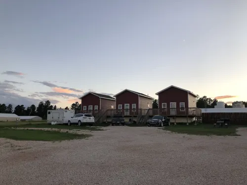 Camping in the beautiful Black Hills!  Cabin #4