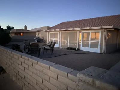 Peaceful Home, located on the Del Sol Golf Club