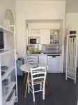 nice studio with heated pool and parking